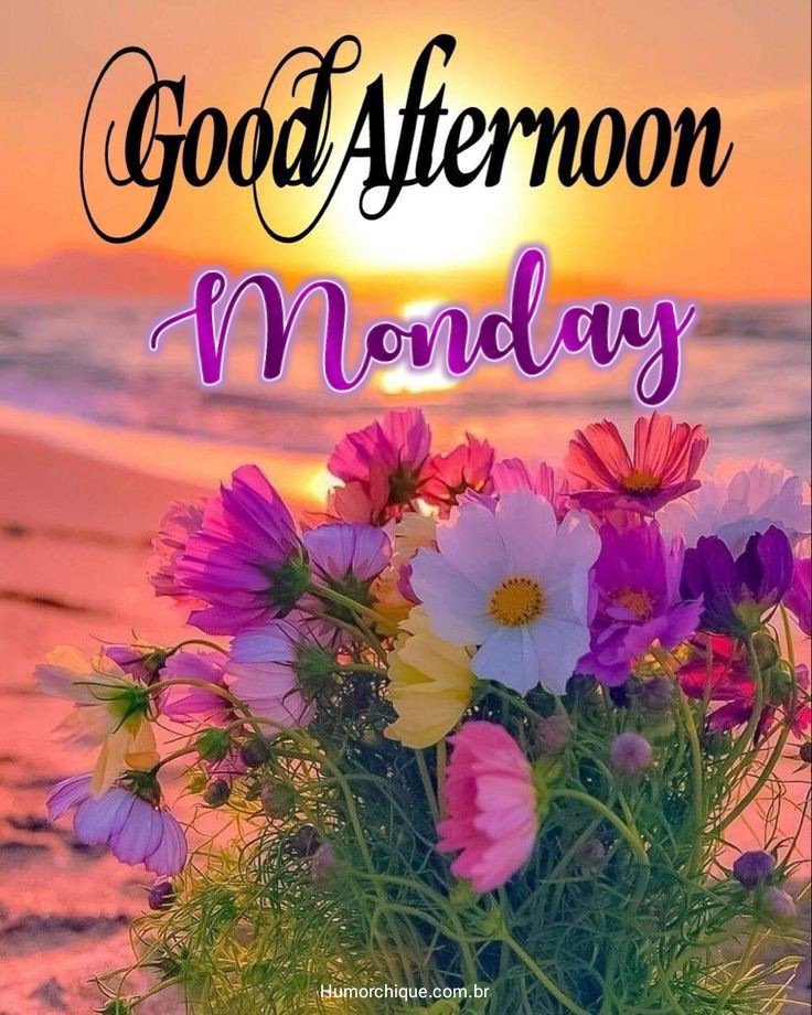 Good afternoon Monday to family and friends