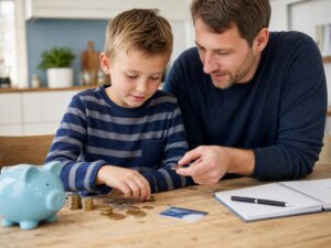 Taschengeld und Kinderkonto sinnvoll kombinieren: Der moderne Weg zur Finanzkompetenz